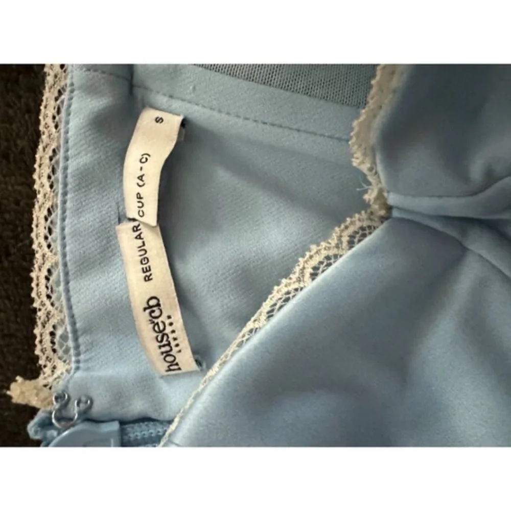 House of CB Mademoiselle cinderella blue tulle midi dress - Small - Picture 4 of 6